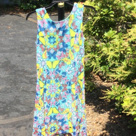 Xhilaration butterfly Lace Midi Dress - Picture 2 of 4